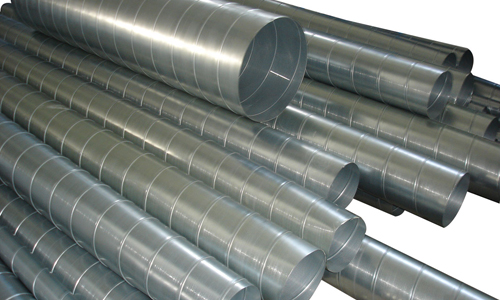 Máy sản xuất ống gió tròn