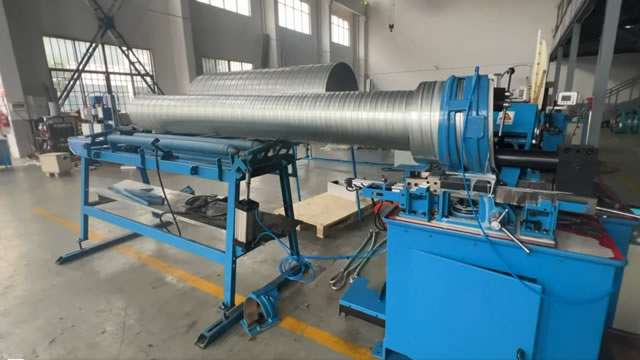 Máy sản xuất ống gió tròn xoắn SBTF-1602