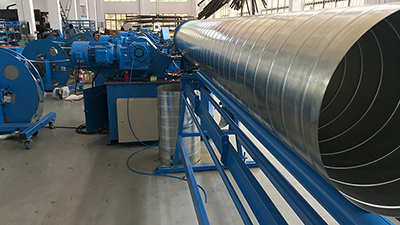 Máy sản xuất ống gió tròn xoắn SBTF-1602